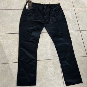 Reset Denim Jeans Size 38/30 Black New With Tags